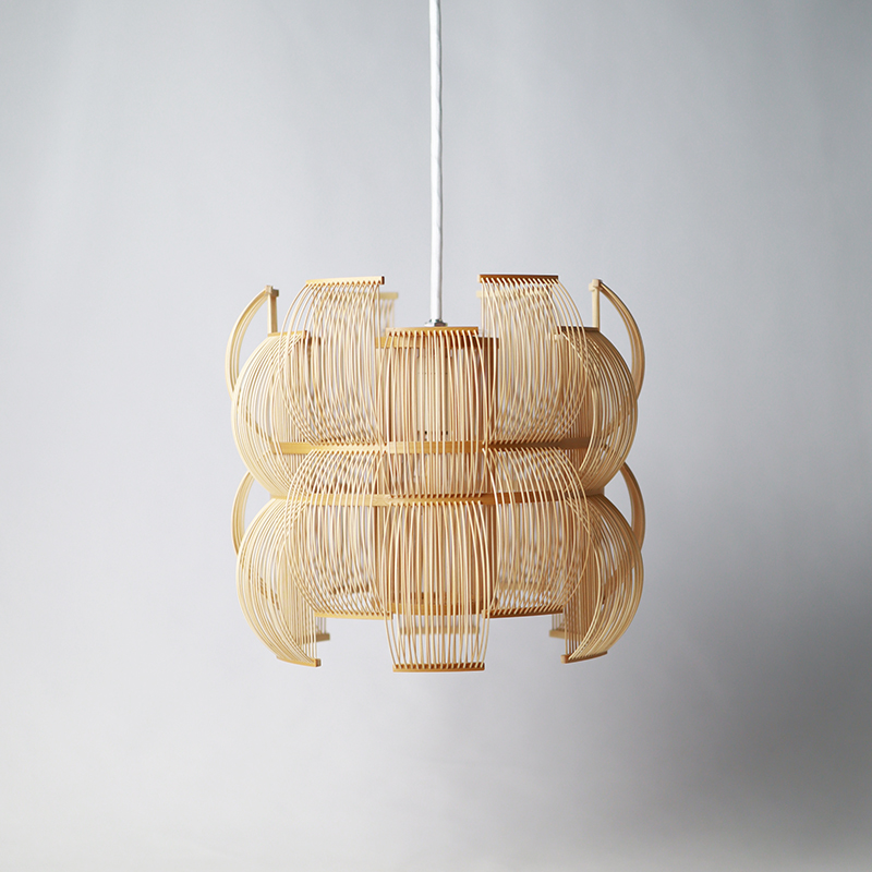 ペンダントライト SEN（千）｜駿河竹千筋細工（谷 俊幸）