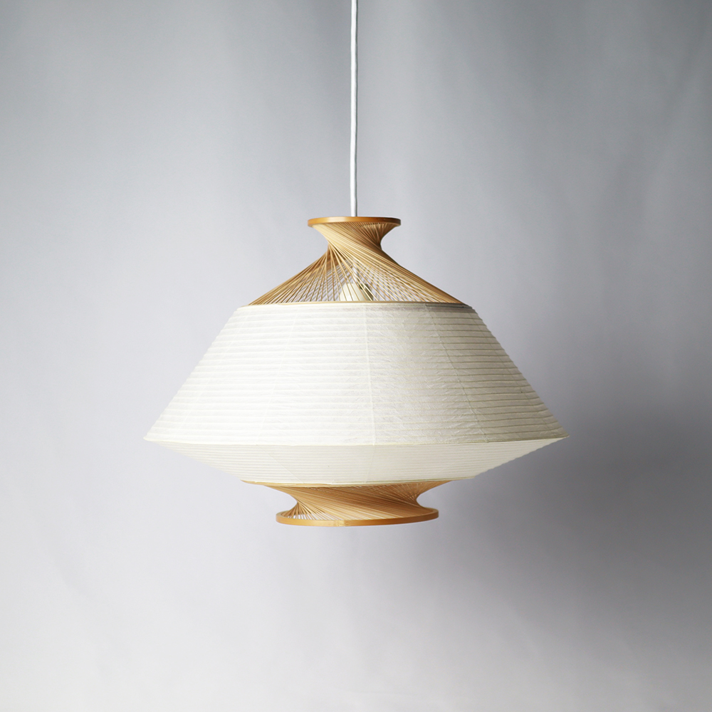 ペンダントライト RON（侖）｜駿河竹千筋細工（谷 俊幸）