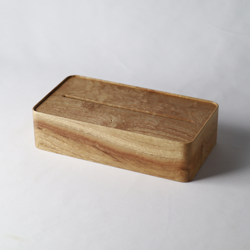 ティッシュケースBOX｜楠（クスノキ）