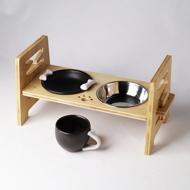 1SET（ペットフードスタンドセット）｜1HOTELオリジナル